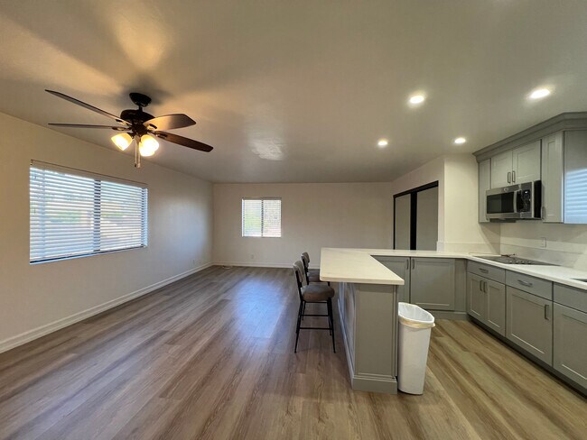 Kitchenette with Space for Couch, Chairs, Etc. - 1322 W 187th St
