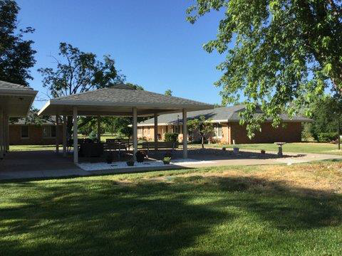 Patio Area off of Community Room - 100 E Maple St