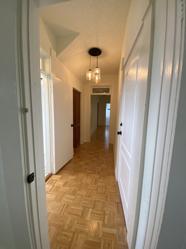 Entry foyer hall leading to the living room - 1015 W Horatio St