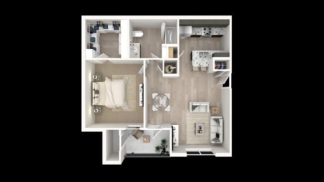 One Bedroom, One Bath - Silver Station Apartment Homes
