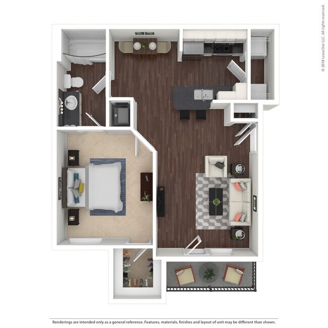 Plano de planta - Lakeview at Gateway Park