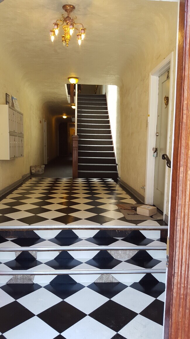 Art Deco Lobby - 329 S Cloverdale Ave