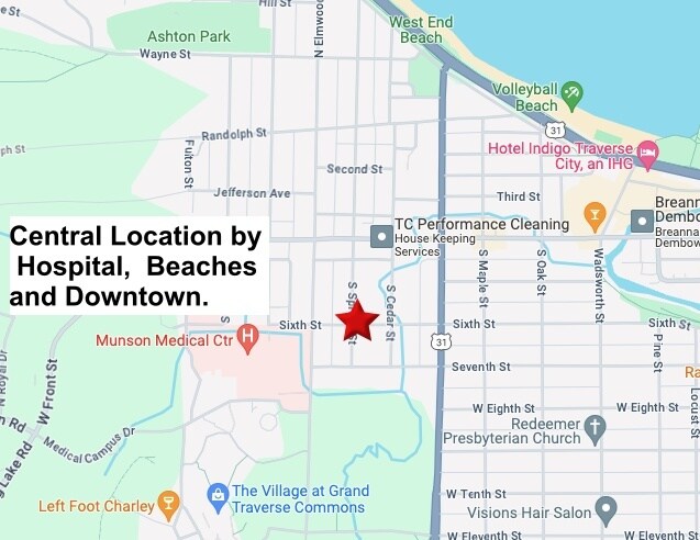 Ubicación espectacular en el centro de Traverse City - 815 Sixth St