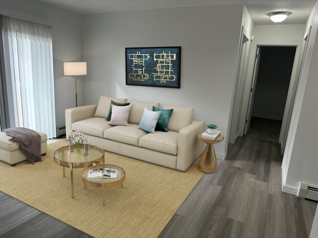 5566 2BD-Living room - Forest View On 11th