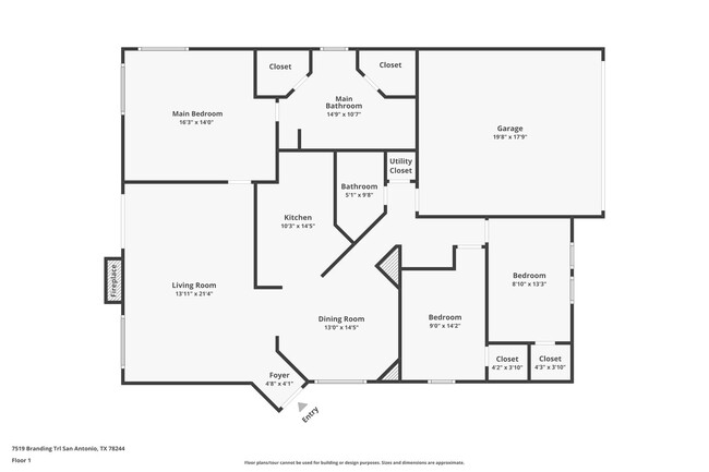 Building Photo - 3 Bed + 2 Bath + 1,434 SF + 2 Car Garage i...