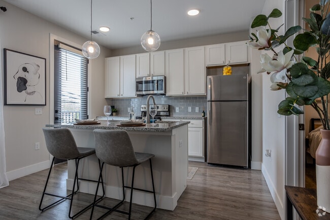 1BR, 1BA - 598 SF (The Carbon) - Triumph Apartments