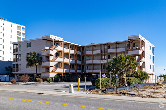 View from road. - Crescent Beach Villas