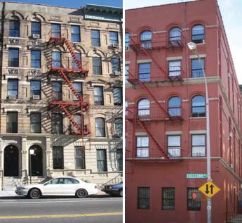 White building - 606 Saint Nicholas Ave