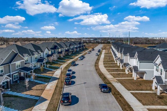 Drone Footage of Community - Audra Townhomes