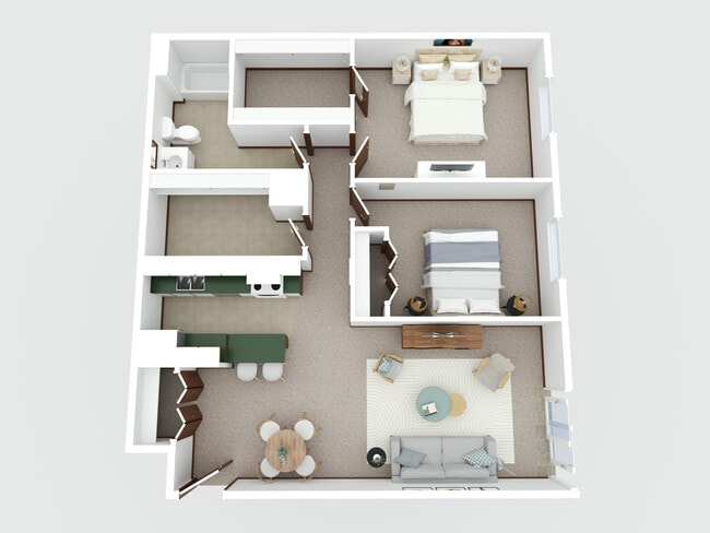 Floorplan - Murdock Apartments