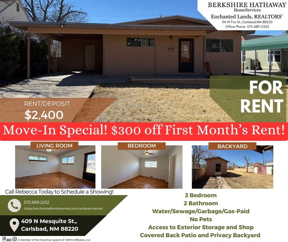 Primary Photo - $300 off 1st Month's Rent!!! 3 Bed/2 Bath ...