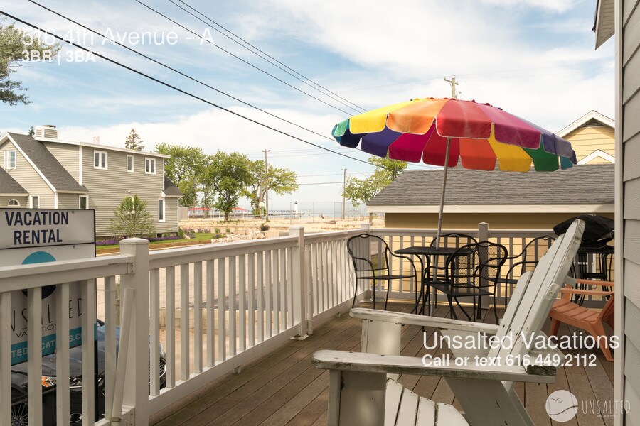 3 BR Home w/ Lake Michigan Views House Rental in Manistee, MI