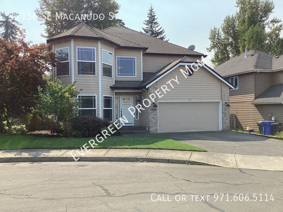 17156 SE Macanudo St, Damascus, OR 97089 House Rental in Damascus, OR