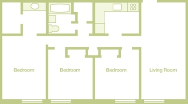 3BR/1BA - Orlowitz Residence