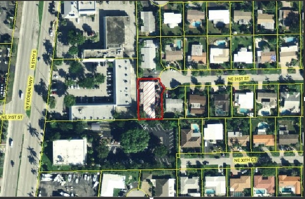 Aerial Photo - 1940 NE 31st St