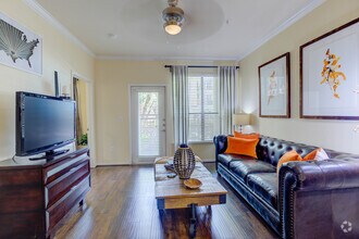 Living Area - The Voss Apartments