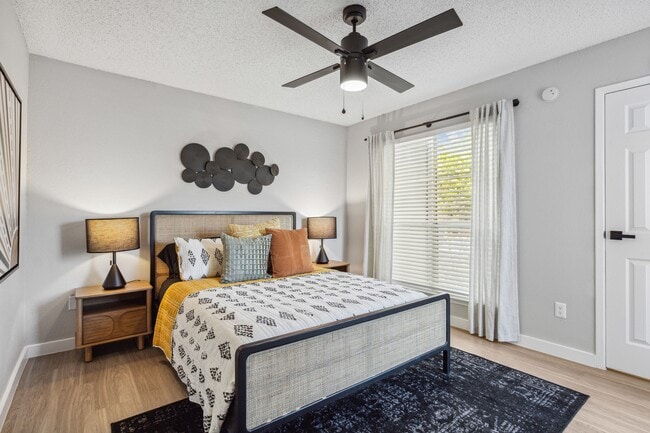 2BR, 1BA - 787SF - Bedroom - Villa Siena