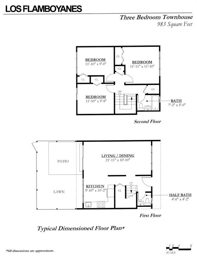 3BR/1.5BA - Los Flamboyanes