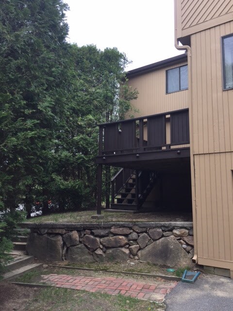 Private deck - 159 Leland Farm Rd