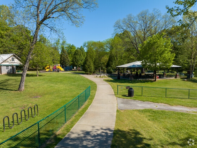 Little River Park in Laurens offers abundant green space for residents to enjoy.