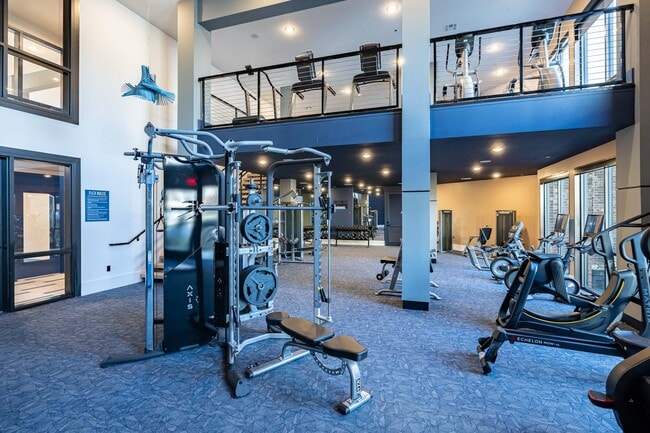 Two-Story Fitness Center - Botanic Luxury Living