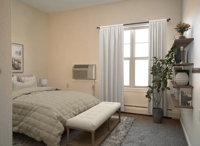 Bedroom - St. Anne's Senior Housing