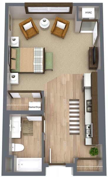 Plano de planta - Timberline Heights
