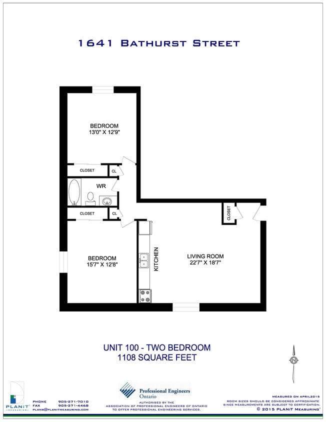 Floorplan - 1637-1645 Bathurst Street
