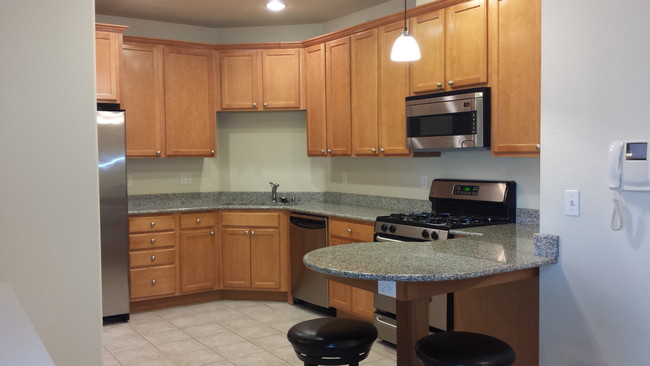 Extra Tall Maple Cabinets, Granite Counters - 6930 Meadow St