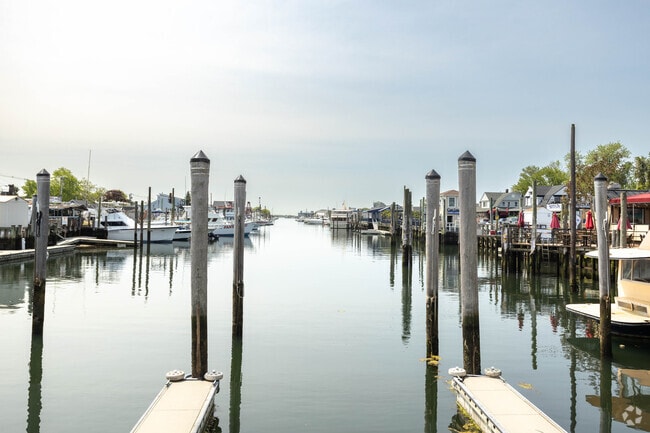 The head of Woodcleft Canal in Freeport, starts the Nautical Mile.