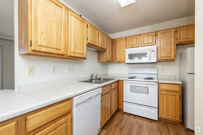3BR, 2.5BA - 1,660SF - Kitchen - The Brittany's Apartments and Townhomes