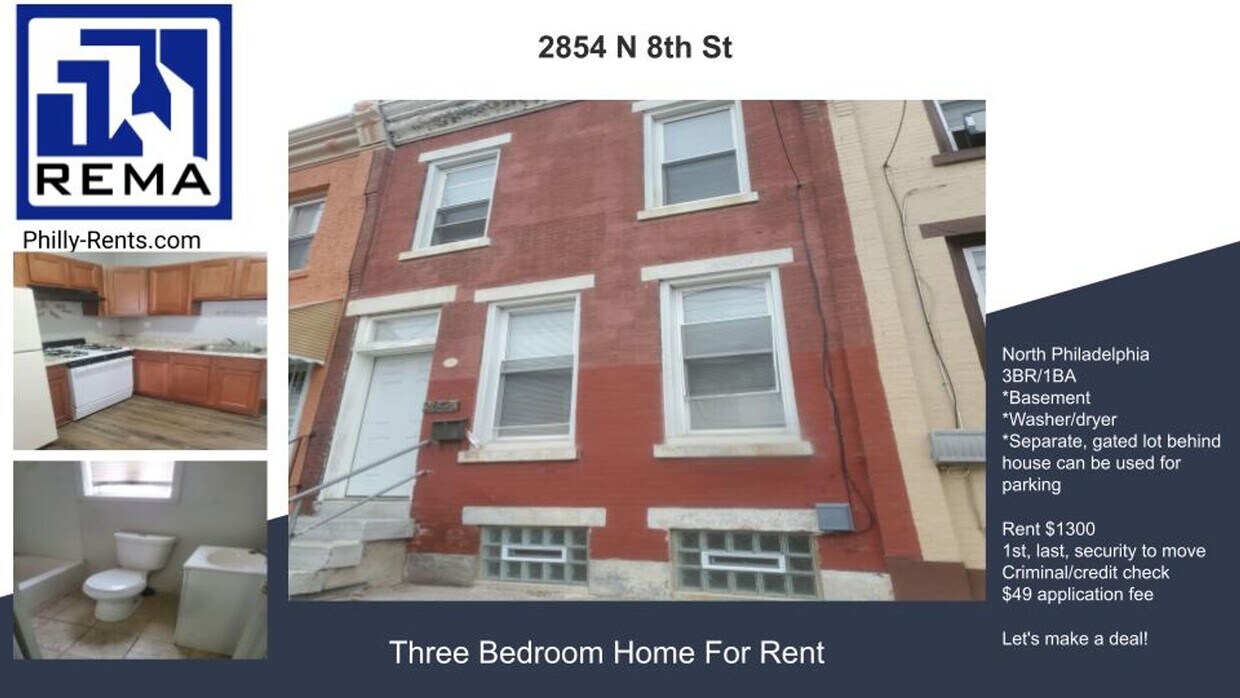Foto principal - North Philadelphia 3BR/1BA
