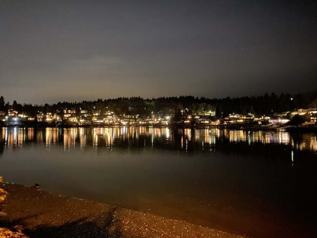 View at night - 5701 Seaview Ave NW