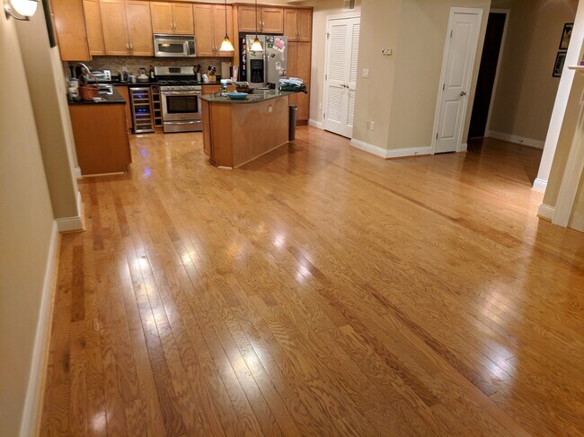 Kitchen and Living Room Area - 30 East Central Pky