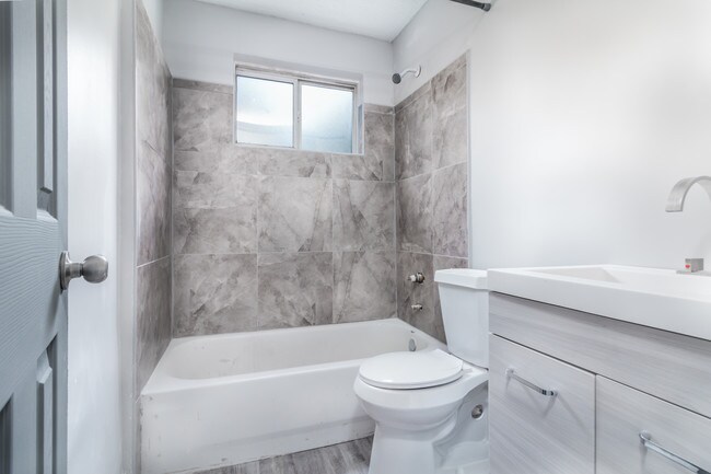 Renovated Tile Bathroom - 156 Fairfield Pl NW