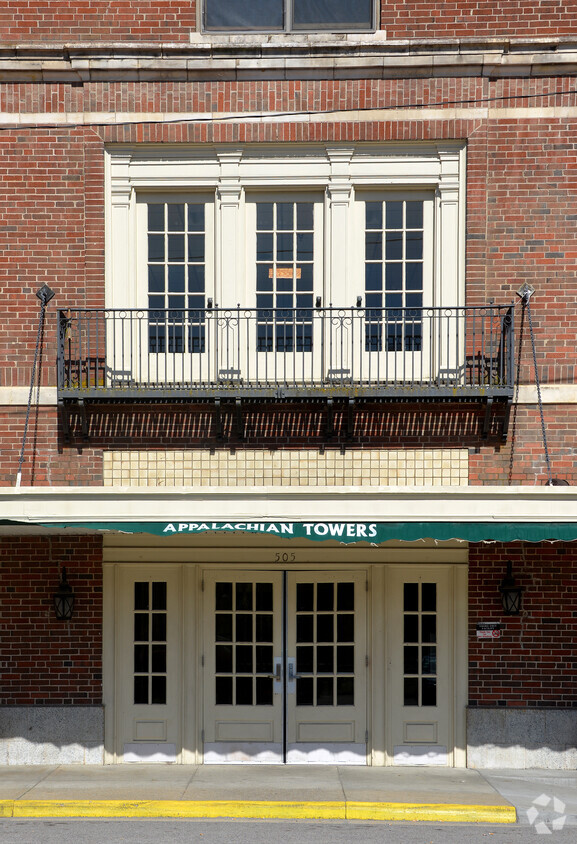 View from the southeast - Appalachian Towers