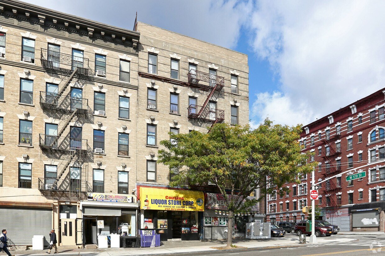Vista a lo largo de Amsterdam - 500 W 170th St