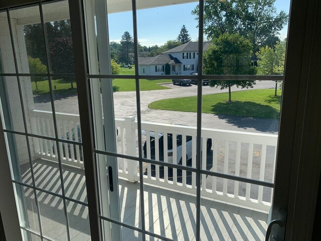 Upper Unit Balcony - Westgate Apartments