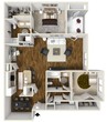 Two Bedroom W-Study