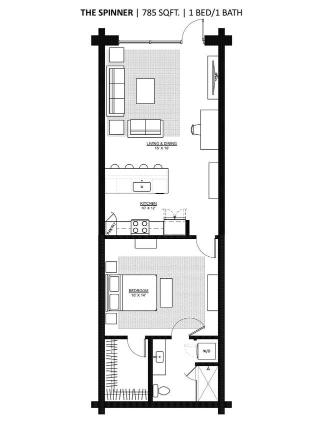 Interior Photo - Greer Mill