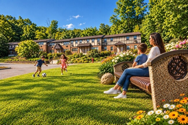 Treetop Apartments ofrece una comunidad vibrante donde las familias prosperan. Disfrute de amplios jardines ideales para actividades al aire libre mientras los niños juegan cerca. Relájese y disfrute de la comodidad en cada momento. ¡Programe su visita hoy mismo! - Treetop Apartments