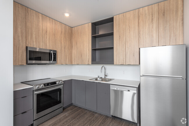 Studio - 385SF - Boxcar Apartments