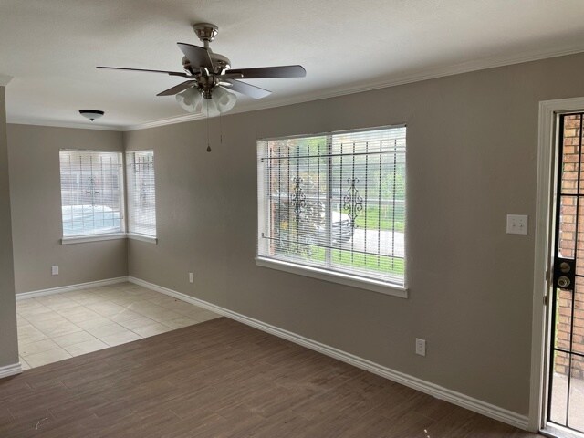 Living Room and Dining Room - 3815 Briley St
