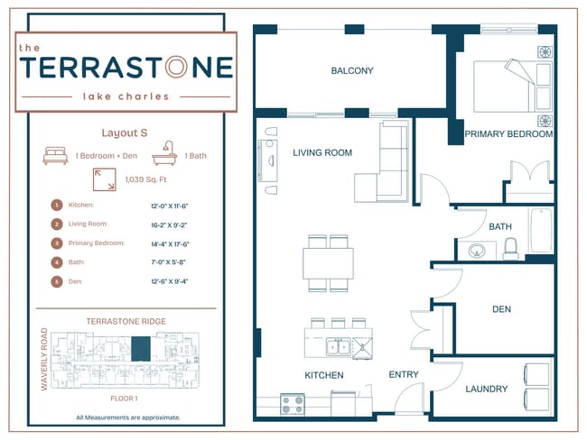 Floorplan - The Terrastone