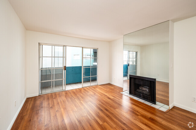 1HAB, 1BA - 820 ft² - Sala de estar - West Hollywood Vista Apartments