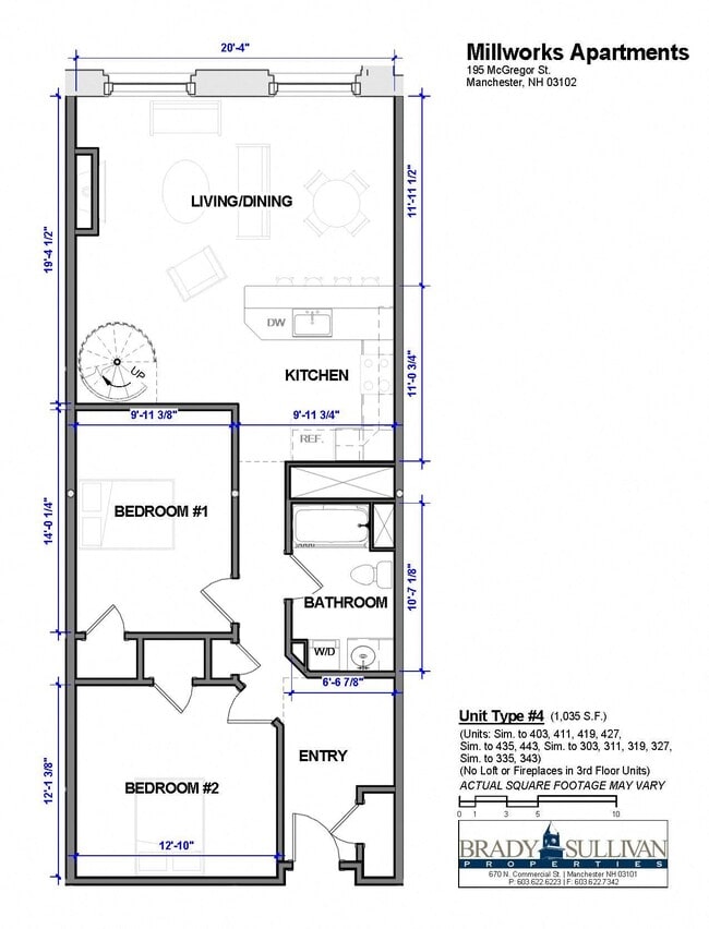 Interior Photo - Lofts at Mill West