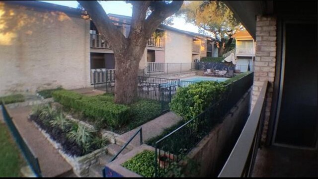 side view from the condo balcony - 1304 Summit St