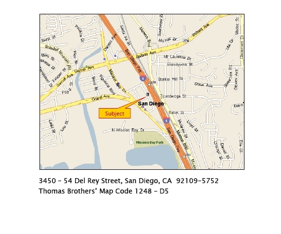 Aerial Photo - 3450-3454 Del Rey St