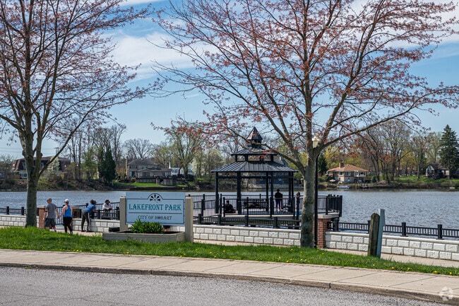 Lakefront Park in downtown Hobart is a great place to relax.