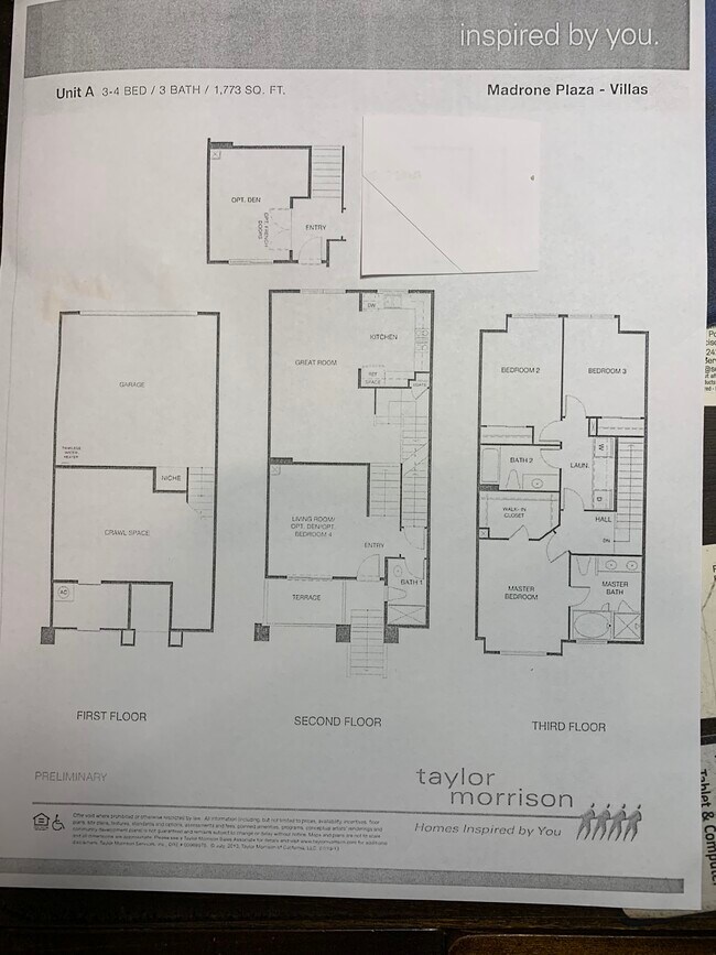 Floor Plan - 18535 Poppy Jasper Ln